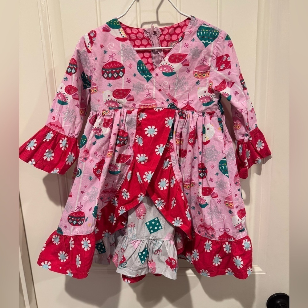 Jelly the Pug Christmas dress